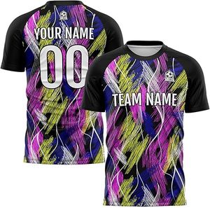 Uniforme de Fútbol de Último Diseño 100% Poliéster, Nuevo Estilo, Profesional para Adultos, Calidad Premium, Color Personalizado, Secado Rápido, Logotipo Personalizado - Product Image 4