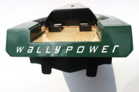 WALLY POWER 118 Modèle de bateau rapide en bois peint, personnalisable, de qualité supérieure, fabriqué à la main, avec taille sur mesure