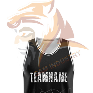 Maillot de basket respirant personnalisable, design par sublimation, créez votre propre tenue d'équipe sportive, maillot de basket personnalisé - Product Image 4
