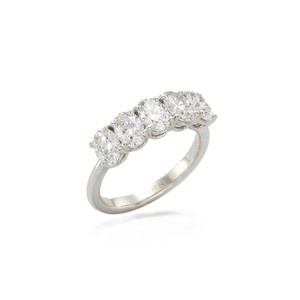 Oval Lab Created Diamond Five Stone Diamond <b>Ring</b> IGI Certified 9K 10K 14K 18K Solid Gold Engagement Jewelry Elegant Promise <b>Ring</b> - Product Image 4