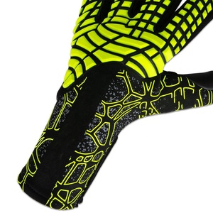 Guantes de portero de fútbol profesional con palma de látex de agarre fuerte, protección para los dedos, transpirables, con logo personalizado, para fútbol sala. - Product Image 4