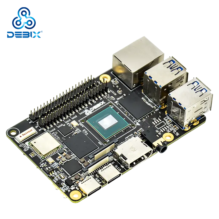 DEBIX WIN 10 IOT pc sbc computer ddr4 motherboard set mini pc motherboard with processor ddr4 4GB i.MX 8M Plus