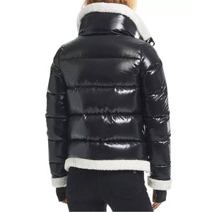 Edoor Wears Ladies Slim Fit Puffer Jacket Streetwear Warm Insulated Breathable Eco-Friendly <b>Plus</b> <b>Size</b> Winter <b>Coat</b> for Outdoor - Product Image 6