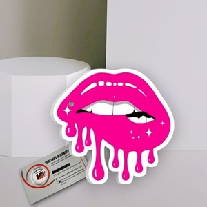 Professional Hot Pink Melting Lips Flower Lash Tiles Private <b>Label</b> Eyelash Extension Plate Acrylic Magnetic Lash Tools Box - Product Image 1