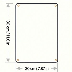 CIFbuy Targa in alluminio vintage retrò da 8x12 pollici, servizio di ritiro disponibile, elegante targa da 20,3x30,5 cm - Product Image 4