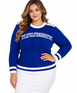 เสื้อสเวตเตอร์คอวี Zeta Phi Beta สำหรับชมรม/สมาคม/โรงเรียน/วิทยาลัย/มหาวิทยาลัย  คาร์ดิแกนถักลายโลโก้สำหรับทุกเพศ - Product Image 1