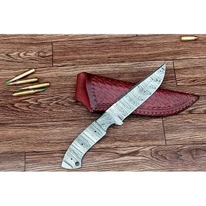 Cuchillo de Chef Personalizado Hecho a Mano Jexmoo con Hoja de Acero de Damasco (Hasta 3.9 pulgadas) y Funda de Cuero - Regalo para Chef - Product Image 5