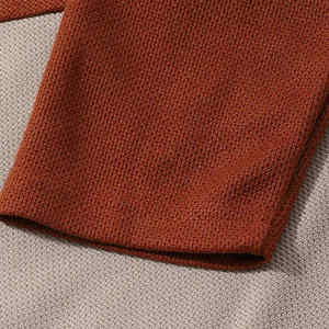 Sudadera de punto con estampado por transferencia térmica, antiarrugas, 100% algodón orgánico, venta al por mayor, logotipo personalizado, para hombre, invierno, talla grande - Product Image 6