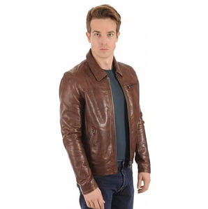Veste en cuir légère pour homme pour l'hiver |   Veste en cuir chaude et confortable |   Vente en gros de produits personnalisés par ZOHAN CREATIONS - Product Image 5