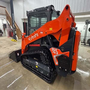 Kubota SVL75-3 Compact Track Skid Steer Loader with Forestry Mulcher Attachment <b>Hydraulic</b> Brush <b>Cutter</b> Land Clearing Machine - Product Image 3