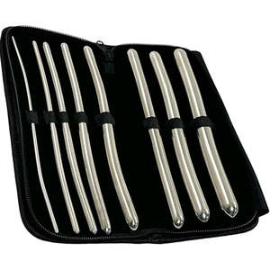 ชุดเครื่องมือขยายช่องคลอด Astrin Surgical Hegar Dilator แบบ 8 ชิ้น ปลายสองด้าน ขนาด 7.5 นิ้ว ทำจากสแตนเลสสตีล ใช้งานด้วยมือ ได้รับการรับรองมาตรฐาน CE สำหรับการใช้งานทางคลินิก - Product Image 4