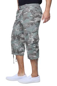 Pantalones Cortos de Algodón Puro para Hombre, Estilo Vintage Lavado, con Dobladillo Holgado, Logotipo y Patrón Personalizados, Venta al por Mayor del Fabricante - Product Image 3