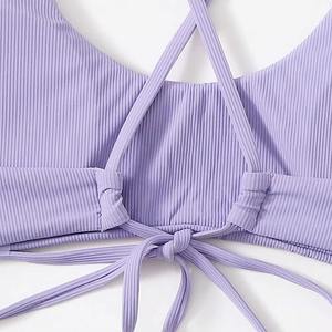 Conjuntos de Bikini Deportivos Ultra Suaves y Cómodos, Decorados, Antibacterianos, de Secado Rápido, Tela que no se Siente en la Piel - Product Image 4