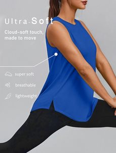 <b>Womens</b> Casual Ribbed <b>Tank</b> <b>Top</b> Sleeveless Summer Shirt Stretch Fabric Soft Comfortable Slim Fit Eco-Friendly Breathable Quick - Product Image 5