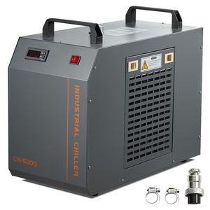 Refrigeratore d'Acqua Industriale 220V con Serbatoio da 7L e Pompa - Sistema di Raffreddamento 5200CW - Product Image 1