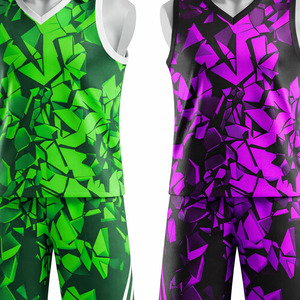 Uniforme de Baloncesto Personalizado con su Propio Logotipo, Uniforme Deportivo para Equipos, Uniforme de Baloncesto Juvenil al por Mayor, 100% Poliéster, Unisex - Product Image 6