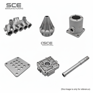 High precision custom cnc turned and milled metal components with brass hot forging stainless steel aluminum copper <b>plastic</b> - Product Image 2