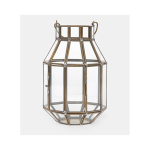 Farol de metal dorado de primera calidad, recién llegado, elegante portavelas colgante, farol vintage para decoración de jardín, bodas y hogar. - Product Image 2