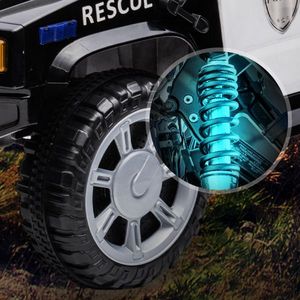 12V 7A 30W * 2 con avvio a un pulsante 4WD sedile in pelle ad alta/bassa velocità luce anteriore Display 2.4G R/C cintura di sicurezza quattro ruote RC auto - Product Image 2