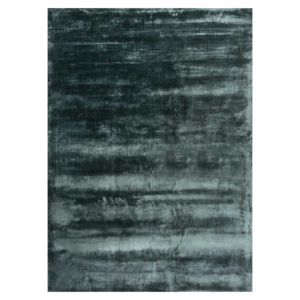 Z&H Home Hand Tufted Loomed Sage Green Solid Viscose Silk <b>Thick</b> Plush Cut Pile PET Friendly Cushioned Modern Washable Rug - Product Image 2
