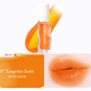 Tinte Líquido para Labios Daily Chips Haru Water Tint 9.5g 07 Tangerina Swim Fashion - Product Image 2