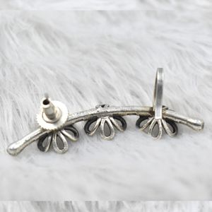 Trending Brass Handmade Silver look alike brass Ear <b>Cuff</b> Brass Fashion Jewelry for women and girls - Product Image 3