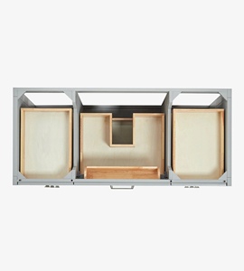 Gabinete de Baño OEM Benjamin de 48 Pulgadas con Lavabo Individual, Solo Gabinete, 4 Opciones de Acabado, Directo de Fábrica en Vietnam - Product Image 5