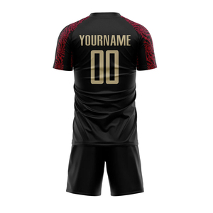 Ensemble de maillots de foot respirants de haute qualité, 100 % polyester, sur mesure, en vente à bas prix - Product Image 6