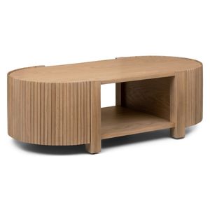 Mesa de Centro de Diseño con Almacenamiento, Roble Blanco, Mecanismo Elevable y Construcción Duradera, Mesa Moderna para Sala de Estar/Hogar - Product Image 2