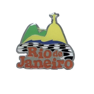 Customized Soft enamel +Epoxy Metal Crafts with Black Nickel Gold Silver Copper Glitter Finish magnets - Product Image 1