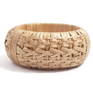 Nouveaux bracelets en rotin naturel, designs bohèmes, tressés, au prix le plus bas. - Product Image 4