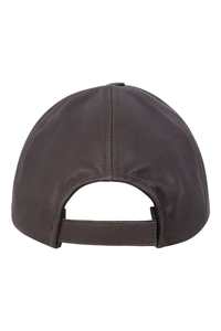 6-Panel Shiny Classic Black Corduroy Baseball <b>Caps</b> with Leather Touch Fitted Breathable <b>Waterproof</b> Unisex Sports Animal Print - Product Image 6