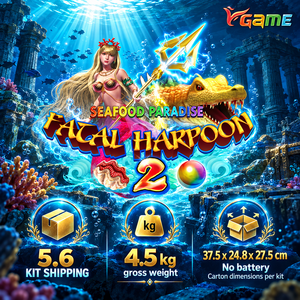 ชุดเกม Seafood Paradise Fatal Harpoon 2 5.6 สำหรับซอฟต์แวร์เกมตกปลาแบบอาร์เคดและการรวมตู้เกม - Product Image 5