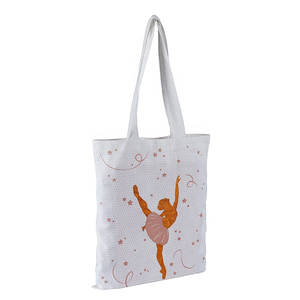Printed Custom Logo And Color Cotton Tote <b>Bag</b> Eco Friendly Washable Adjustable Modern Style Handles Promotional - Product Image 2