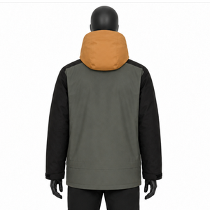 Waterproof Multi-Panel Snowboarding <b>Jacket</b> Men's Windproof <b>Ski</b> Anorak Outdoor High Performance Winter Sports Thermal Coat - Product Image 3