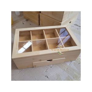 Minimalist Bamboo Desk Organize Home Office <b>Storage</b> Organization <b>Box</b> Multi-Function <b>Storage</b> <b>Box</b> - Product Image 1