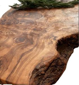 Tabla de cortar de madera natural de alta calidad, superficie de corte de madera maciza duradera, diseñada para una preparación diaria eficiente en la cocina. - Product Image 4