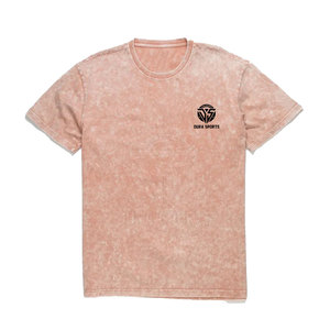 Service OEM, t-shirt ample personnalisé imprimé, effet délavé, pour hommes, 100% coton, vente en gros, prix bas, t-shirts effet délavé pour hommes - Product Image 1