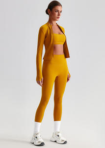 Custom Seamless Butterfly <b>Back</b> 2-Piece Bra and Leggings Yoga Set for <b>Women</b> Gym - Product Image 6