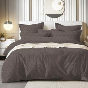 Ensemble de couette en microfibre GlobalSoft de couleur unie, 200 GSM, disponible pour les lits King, Queen et Twin, pour les marchés internationaux - Product Image 2