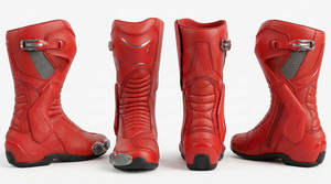 Botas de Motociclismo Personalizadas en Oferta, Equipo de Protección Antideslizante, Zapatos de Motociclismo de Carreras Transpirables, Botas de Seguridad para Hombre - Product Image 5
