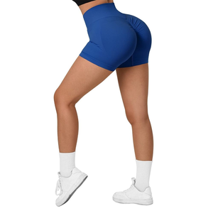 Shorts de sport et yoga pour femme, best-seller, haute qualité, confortables, respirants, taille haute élastique, Spandex/Nylon, décontractés, 180g, petit prix - Product Image 3