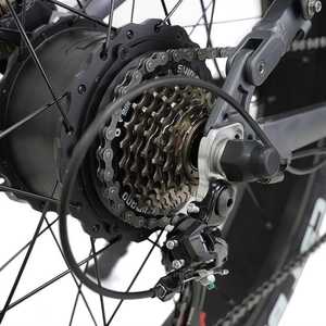 Bicicleta Eléctrica Vakole CO26 de 750W, 26 Pulgadas, Neumáticos Gruesos, 768Wh, Suspensión Completa, Batería de 48V 16Ah, Bicicleta Eléctrica de Montaña - Product Image 5