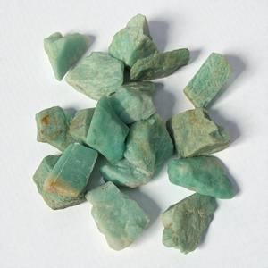 Pierre d'Amazonite brute en vrac, spécimen minéral, cadeau d'affaires, décoration intérieure, thème mascotte - Product Image 5
