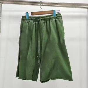 Shorts de détente vintage pour hommes 100% polyester, décontractés, de haute qualité, écologiques, respirants, en tissu doux, confortables pour la maison, style décontracté - Product Image 5