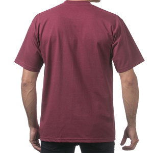 T-shirts noirs personnalisés pour hommes, manches courtes, col rond, 100 % coton peigné, logo frontal, style formel, coupe ample, anti-boulochage, été - Product Image 6