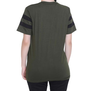 Camiseta de Verano para Niñas, Cuello Redondo, Mezcla de Algodón, Manga Corta, Cómoda, Informal, para la Escuela, Deportes, Juegos al Aire Libre y Venta en Línea - Product Image 2