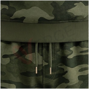 Ensemble sweat à capuche et pantalon camouflage pour homme, manches longues, cordon de serrage, coupe décontractée, respirant, 100 % polyester, idéal pour l'automne - Product Image 5