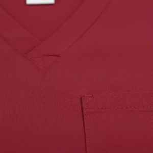 Conjunto Médico Unisex Premium, Elegante Blusa con Cuello en V y Pantalones Jogger, Cómodo y Duradero, de Satén de Algodón, para Enfermeras y Doctores - Product Image 6