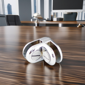 Two-Way 7mm Thickness Glass <b>Clamp</b> Connector - Product Image 2